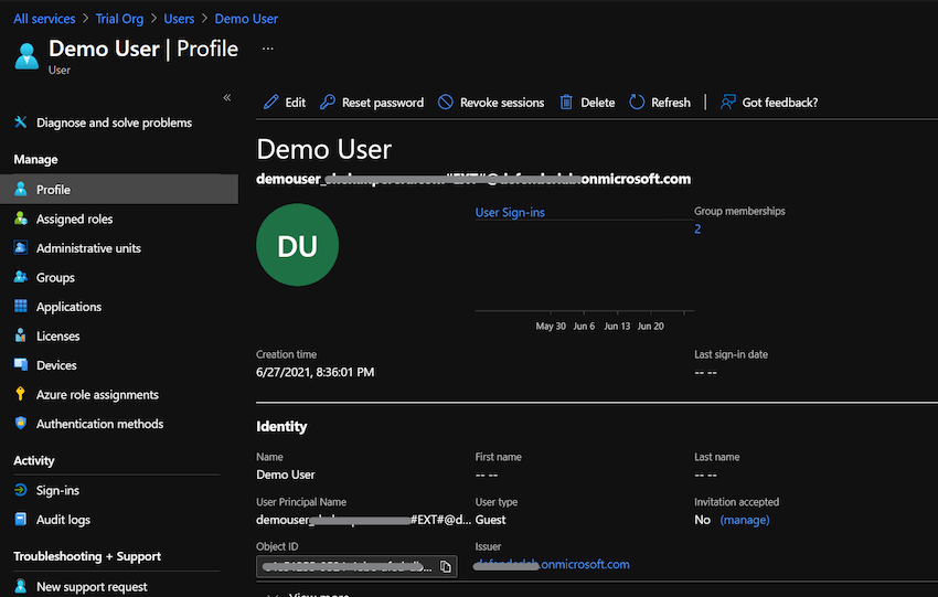 Request Access package